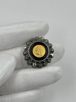 Накладка на пуговицу в античном стиле