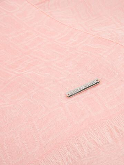 Marc Cain Шарф из хлопка с принтом