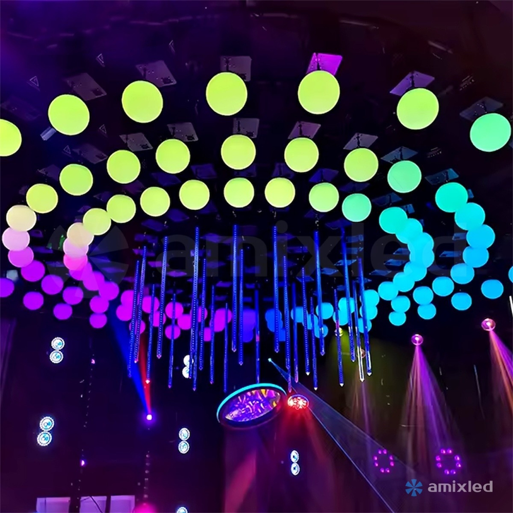 Лебедка сценическая со светодиодным шаром CrossLine Winch + Basic LED Ball