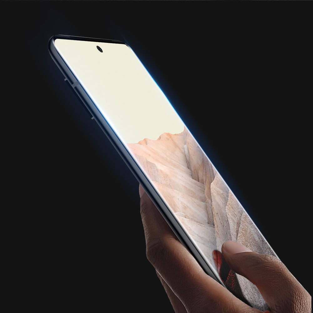 Защитное стекло из закаленного стекла для Google Pixel 6 Pro, от Dux Ducis серия CURVED-65 Full Screen Glass