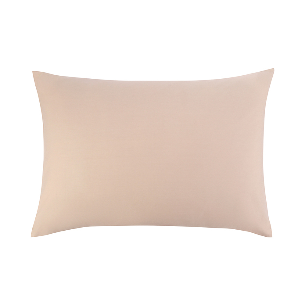 Комплект постельного белья из премиального сатина бежевого цвета из коллекции essential, 200х220 см