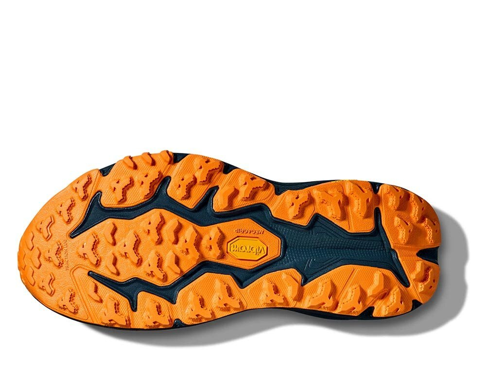 Кроссовки для бега женские Hoka Speedgoat 6 W Оранжево-Лайм