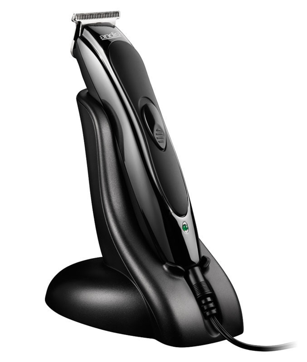 Триммер окантовочный Andis BTF3 Slimline, 0,1 мм, аккум/сетевой, 2,5 Вт, 6 насадок, серебрситый