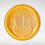 France, 1 Franc 1938, XF