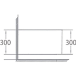 Биде подвесное Boheme Mane 970-BDT-W, белый глянец