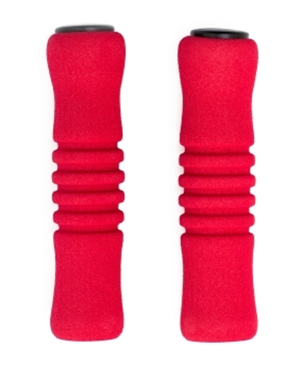Грипсы пенополиуретановые, длина 125мм, цвет красный H-G 22 red