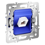 Механизм розетки компьютерной RJ45 кат.6, S70