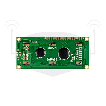 Дисплей 1602 без I2C синий