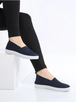 Мокасины летние текстильные