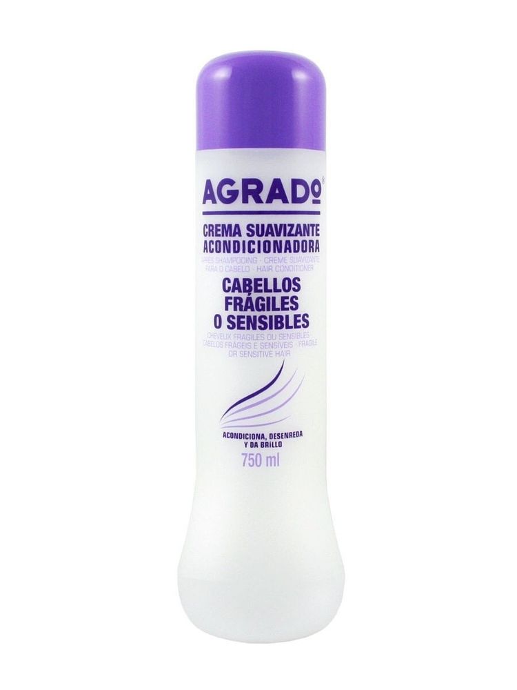 AGRADO 750 мл Кондиционер Проф SENSITIVE HAIR для Чувствительных волос 750мл*12 белый