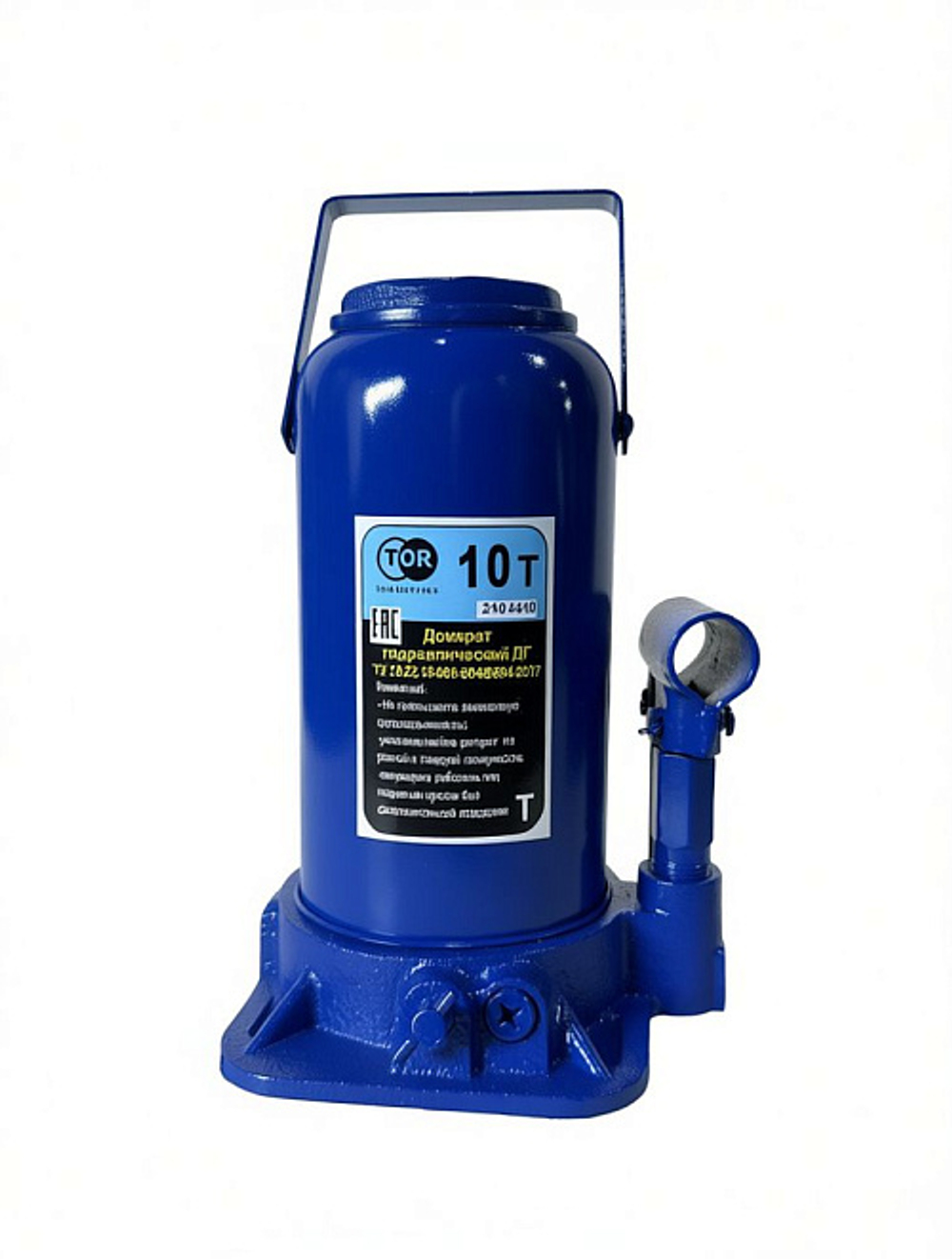 Домкрат гидравлический телескопический TOR ДГТ-10 г/п 10 т (2 уровня)