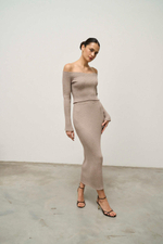 Юбка OLIVIA, какао