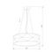 Подвесной светильник TK Lighting 3313 Kantoor Graphite
