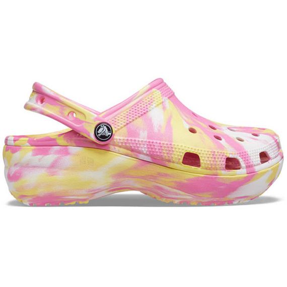 Crocs Clog 'Pink Yellow'