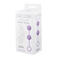 Вагинальные шарики 3см  Lola Games Love Story Moulin Rouge purple 3009-04Lola