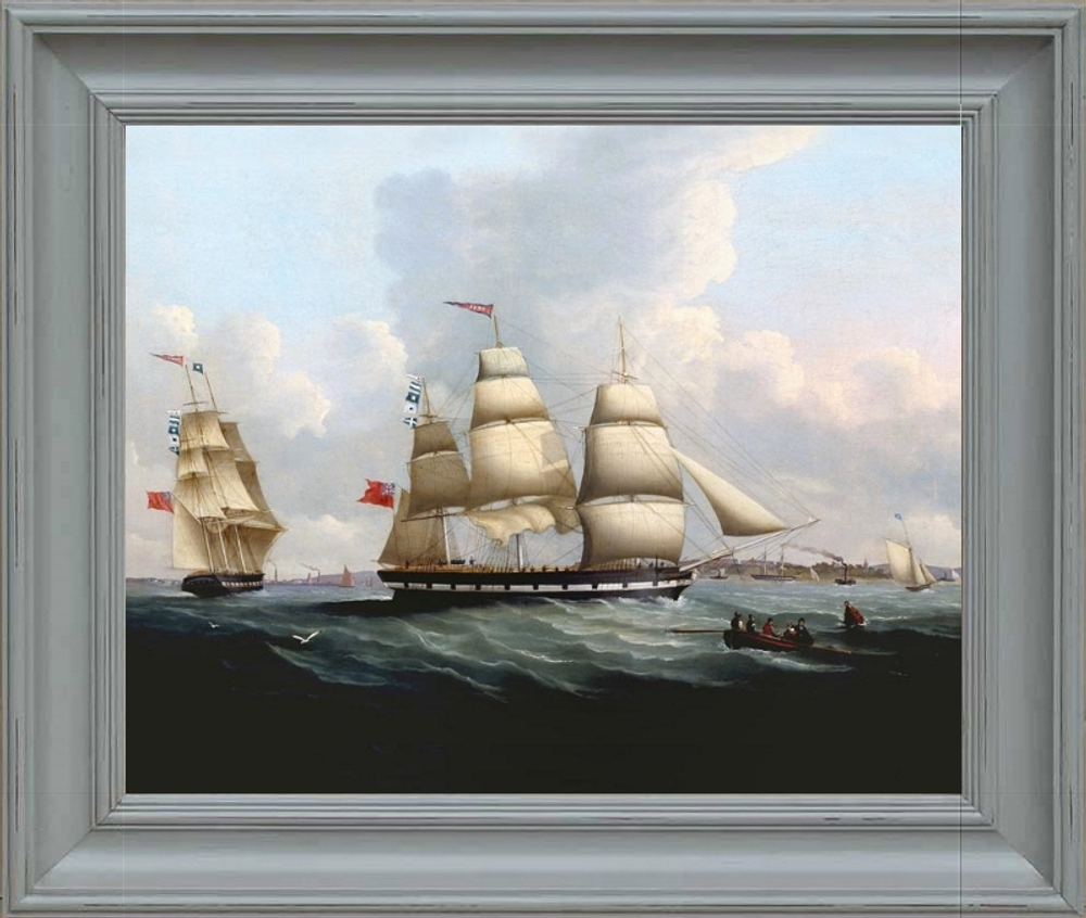 Картина Brookpace Fine Art The ship Juno off Birkenhead (66 x 56 см)