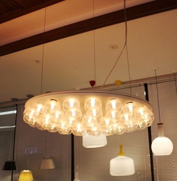 Prop Light Single Round Suspension Light By Bertjan Pot, from Moooi