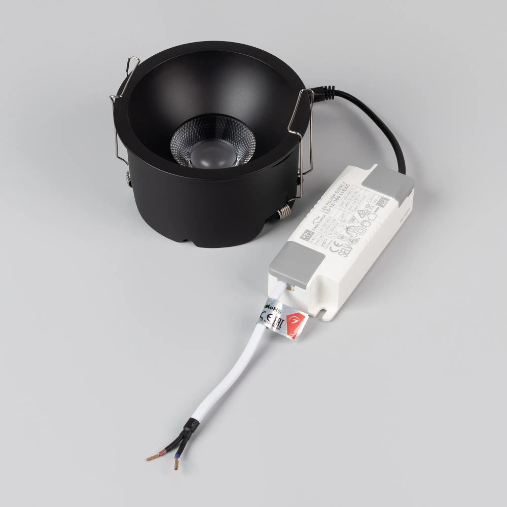 Светильник MS-HARBOR-R106-15W Warm3000 (BK, 24 deg, 230V) (Arlight, IP20 Металл, 5 лет) 050181