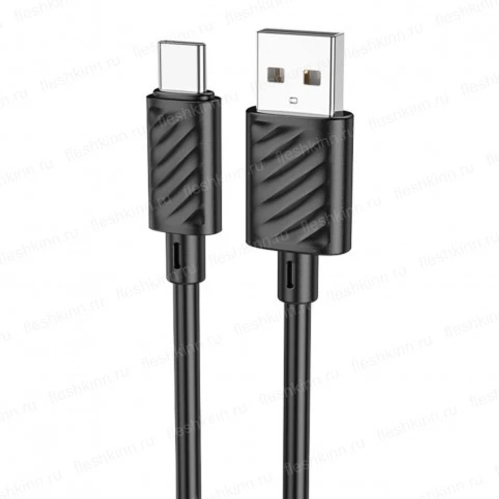 Кабель HOCO X88 Type-C-Type-C 2м черный