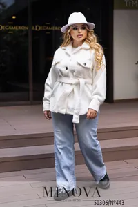 Куртка 443-белый Minova