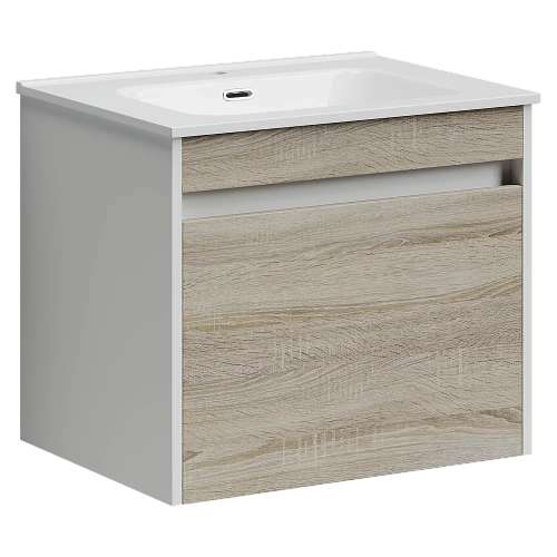 Тумба с раковиной Sancos Smart SM60E дуб бардолино