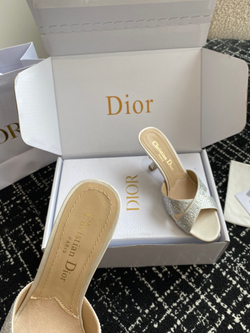 Christian Dior Tribales Heeled Slide (6 colors)