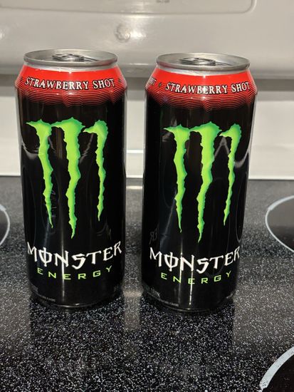Энергетический напиток Monster Strawberry Shot, 473 мл (США)