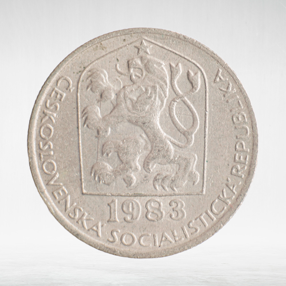 Czechoslovakia, 50 Haléřů, 1983, VF