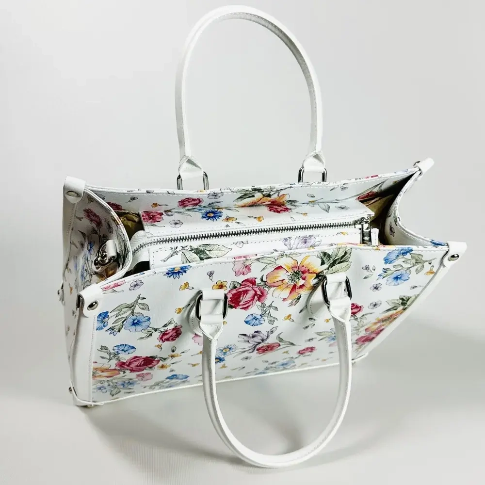 Женская сумка из натуральной кожи Fiore Estate Bianca