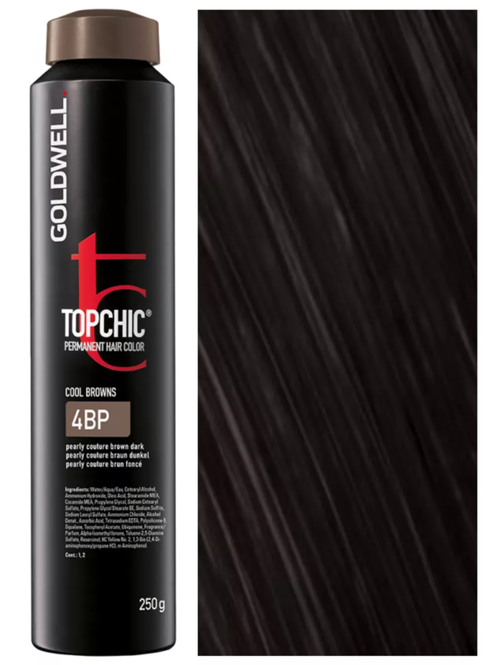 Goldwell Topchic 4BP жемчужный горький шоколад, 250 мл