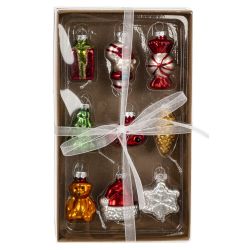 GAEM Набор из 9шт: Украшение новогоднее "Ассорти", 6в., L12,5 W22 H4 см, 6в.