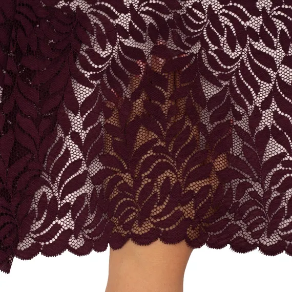 Кружево эластичное слива 20 см, Китай