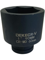 Головка торцевая ударная глубокая 6-гранная 60 мм 1"