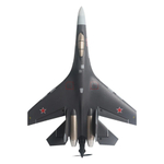 Радиоуправляемый самолет Su35 , Qf009 , бесколлекторный мотор , 2.4G , 6 осевой гироскоп ,подсветка мотора , размер 52см , Новинка 2024