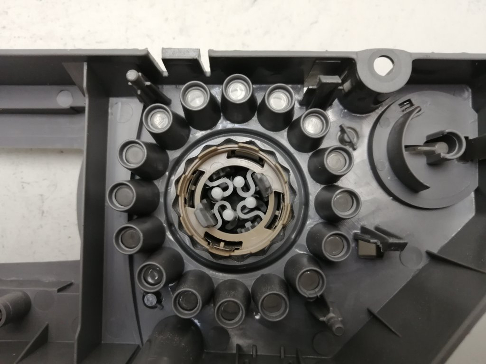 AQXD129 кт87 Модуль индикации для стиральной машины Hotpoint-Ariston 30410806 б/у