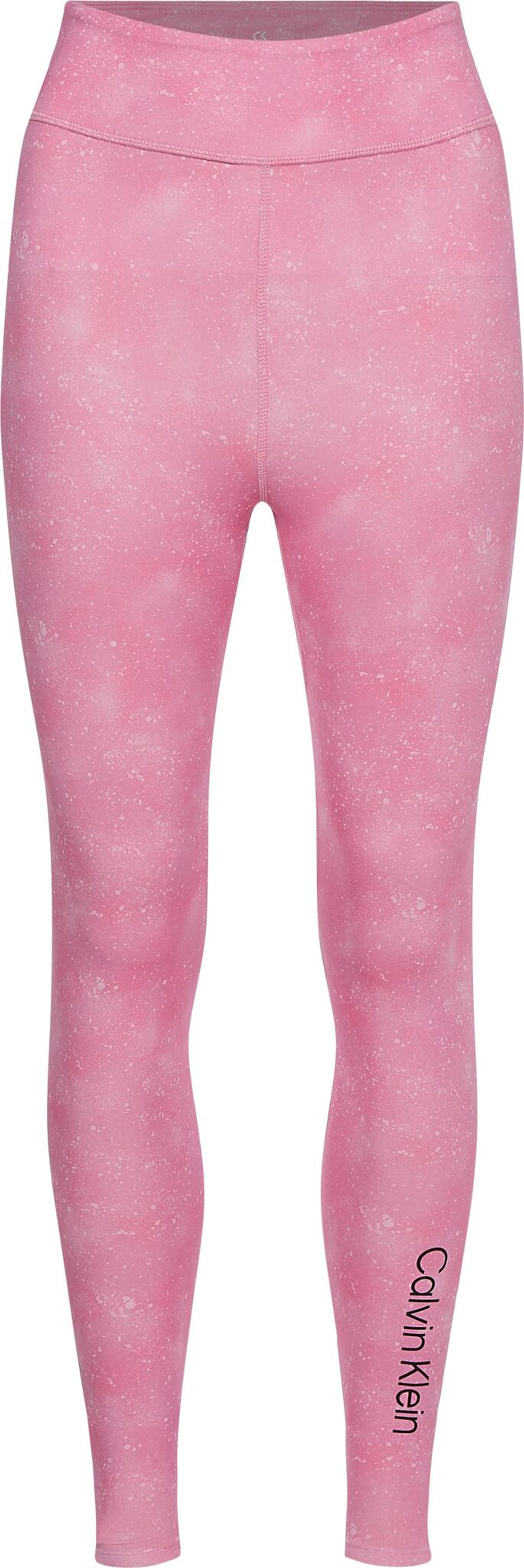 Леггинсы Calvin Klein Tight Full Length - rosebloom splatter print