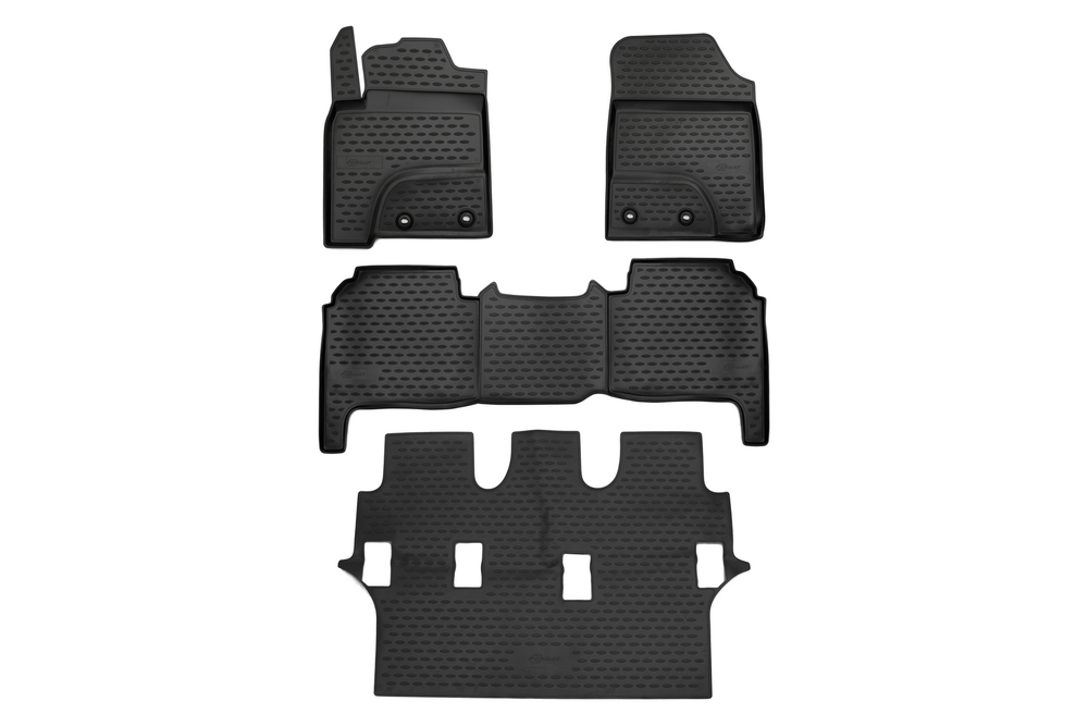 Коврики в салон для TOYOTA Land Cruiser 200, 2012-2015, 4 шт. (Повышенная устойчивость, повышенная износостойкость) FORMAT.48.53.210K