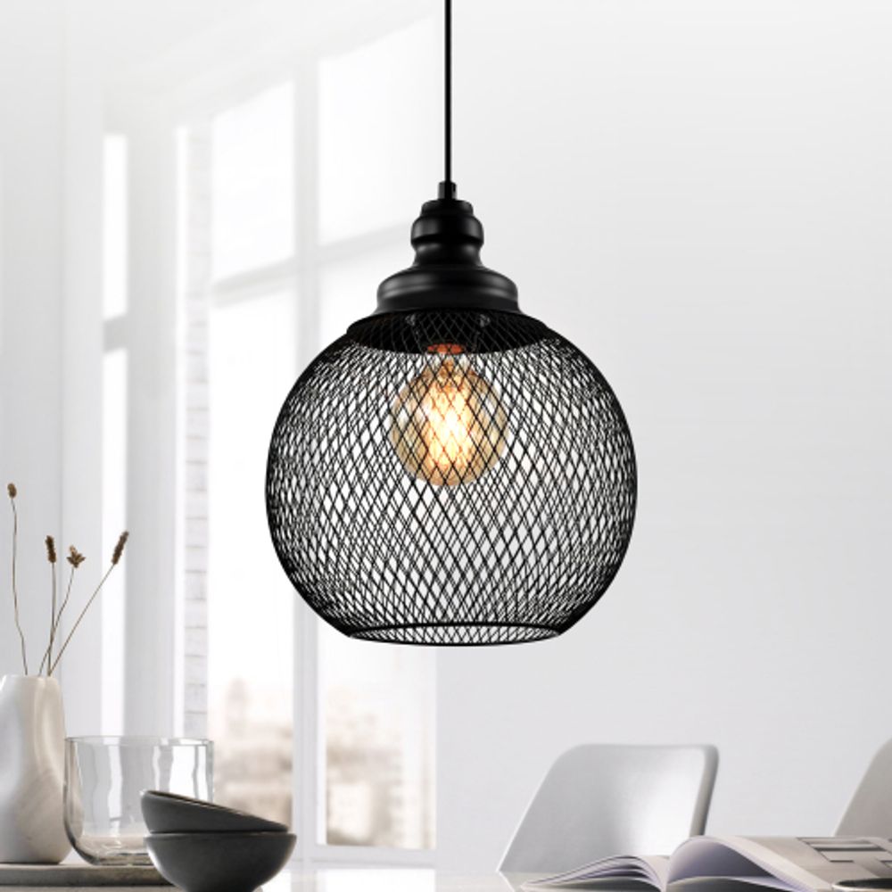 Светильник подвесной (подвес) Rivoli   5096-201 1 х Е27 40 Вт лофт - кантри потолочный