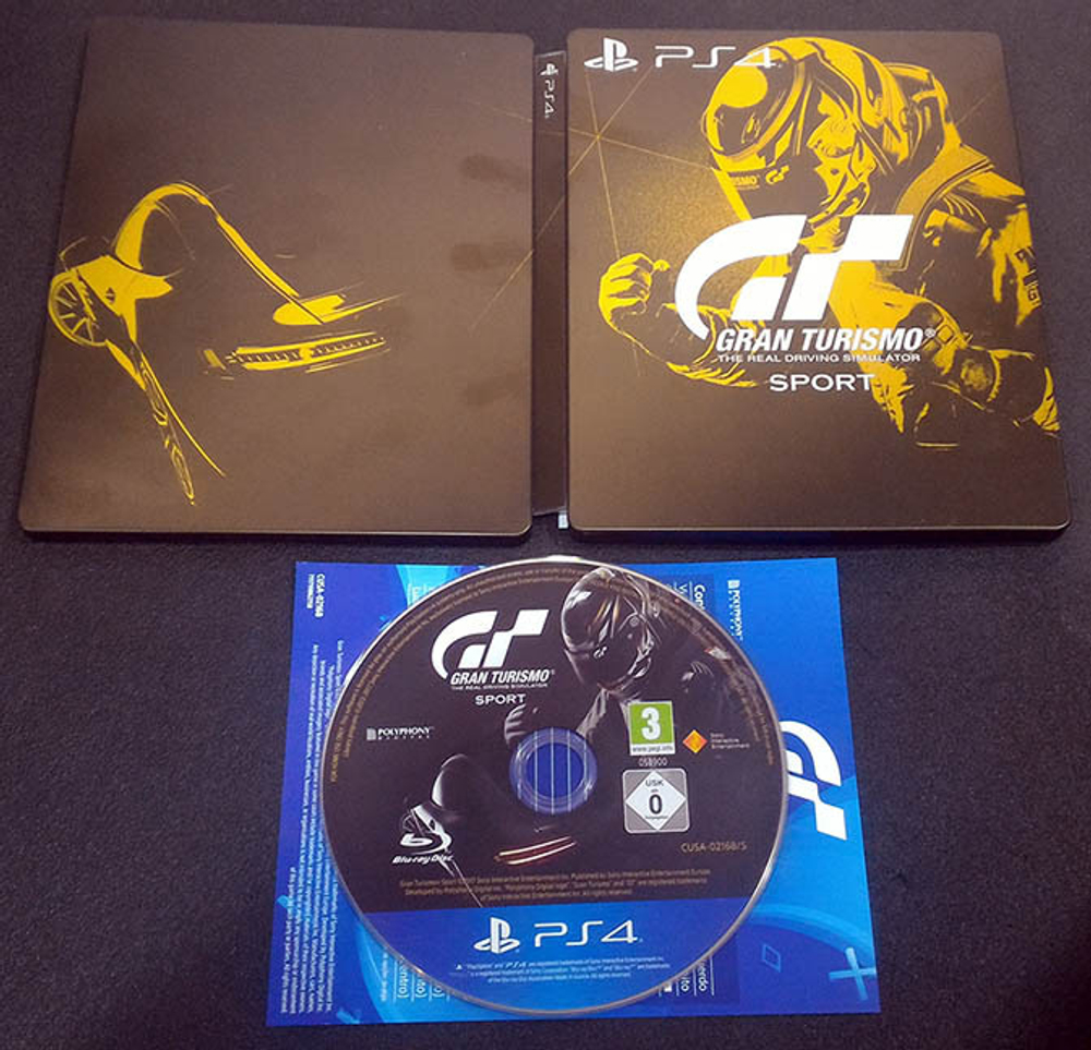 Gran Turismo Steelbook Sony PS4