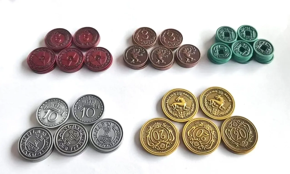 Набор металлических монет Scythe & Expeditions Metal Coins