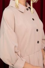 Платье Вечерняя симфония (бежевое) П14597-30М LT Collection