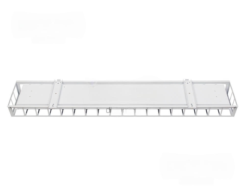 Светильник LED для спортивных залов с решеткой 70Вт 3000К 8000Лм опал IP40 1280х250х95мм DARKLUM