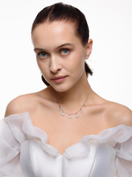 Колье "Cross Star Eye" Silver