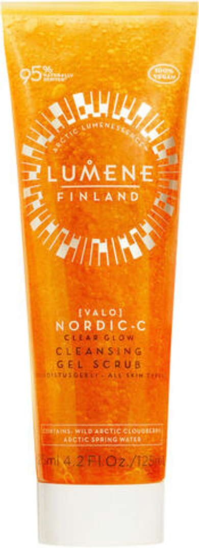 Lumene Clear Glow Очищающий гель-скраб для сияния кожи