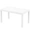 Пластиковый стол Orlando 140х80 белый