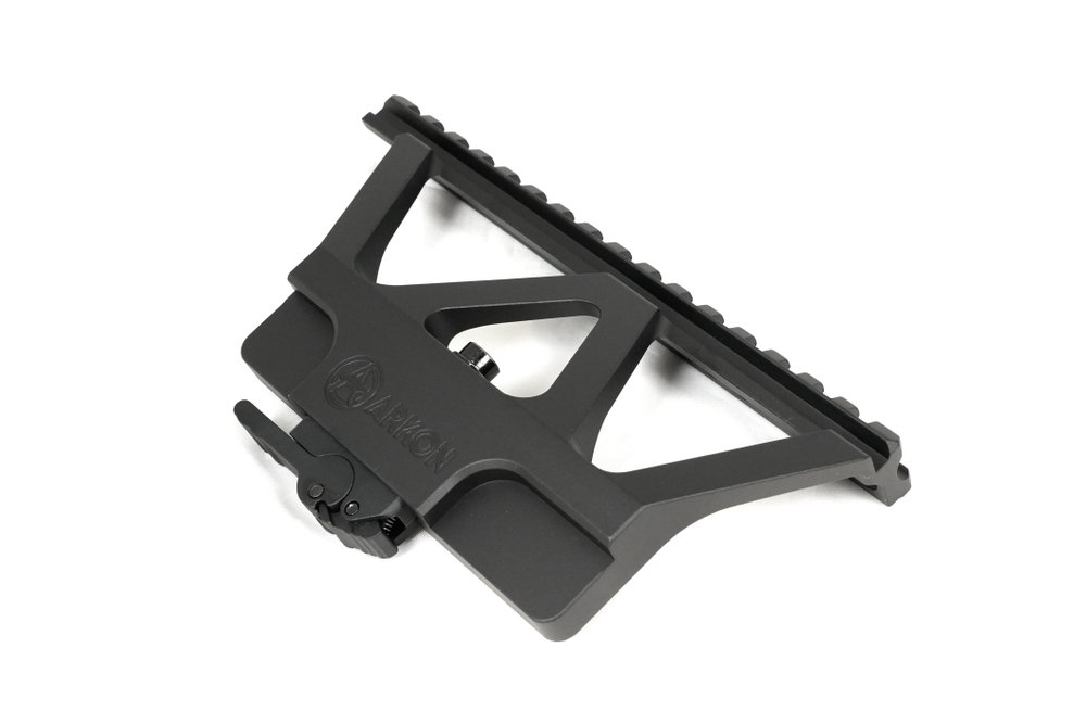 Быстросъемный боковой кронштейн Arkon с планкой weaver на Сайга/АК / Аркон с планкой вивер на Сайга или АК