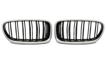 Решетка (ноздри) радиатора M5 LOOK CHROME BLACK для BMW 5 F10 F11