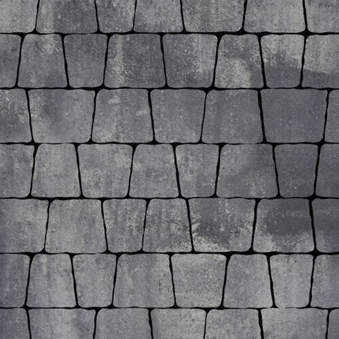 Тротуарная плитка Аттика, 60 мм, colormix Актау, гладкая