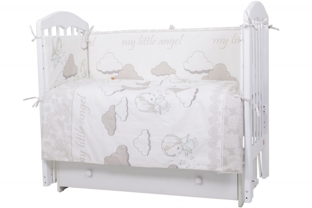 609 Комплект "Амурчики" (6 предметов) 609/2 мятный, бязь