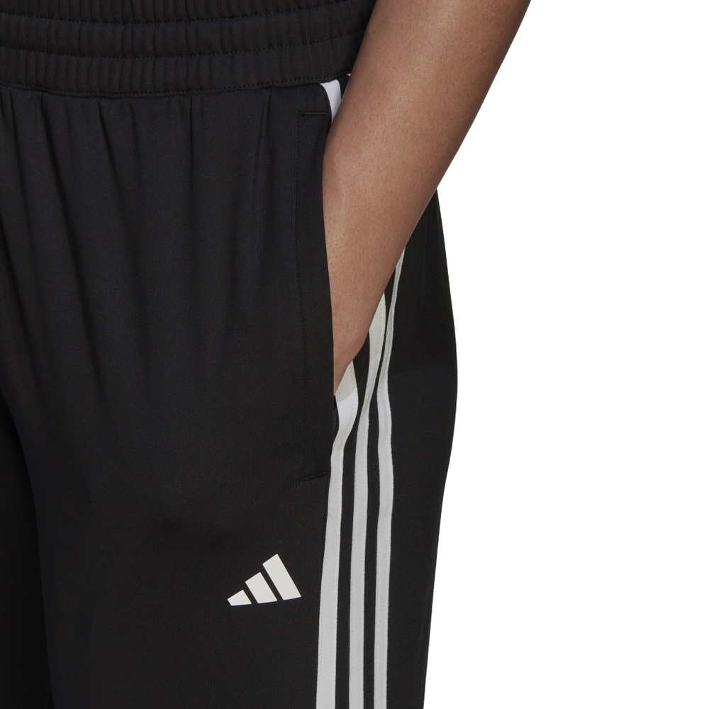 Женские теннисные брюки adidas AEROREADY Made4Training Knit 3-Stripes Tapered Training Pants Women - Black, White